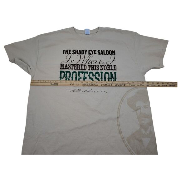 Dr. McGillicuddy's Schnapps "Shady Eye Saloon" Promo Shirt - Picture 9 of 10